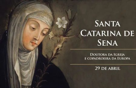 Santa Catarina de Sena, voz de Deus e doutora da Igreja