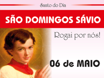 São Domingos Sávio, padroeiro dos adolescentes e das mulheres grávidas