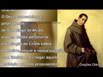 Diogo, Filho de pais muito pobres e simples, viveu como monge eremita